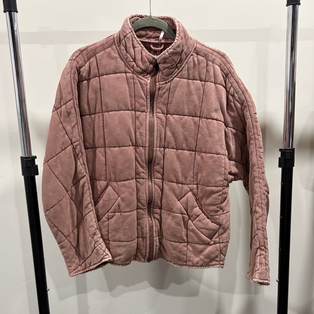 Free People Dolman Jacket Cherry Cola